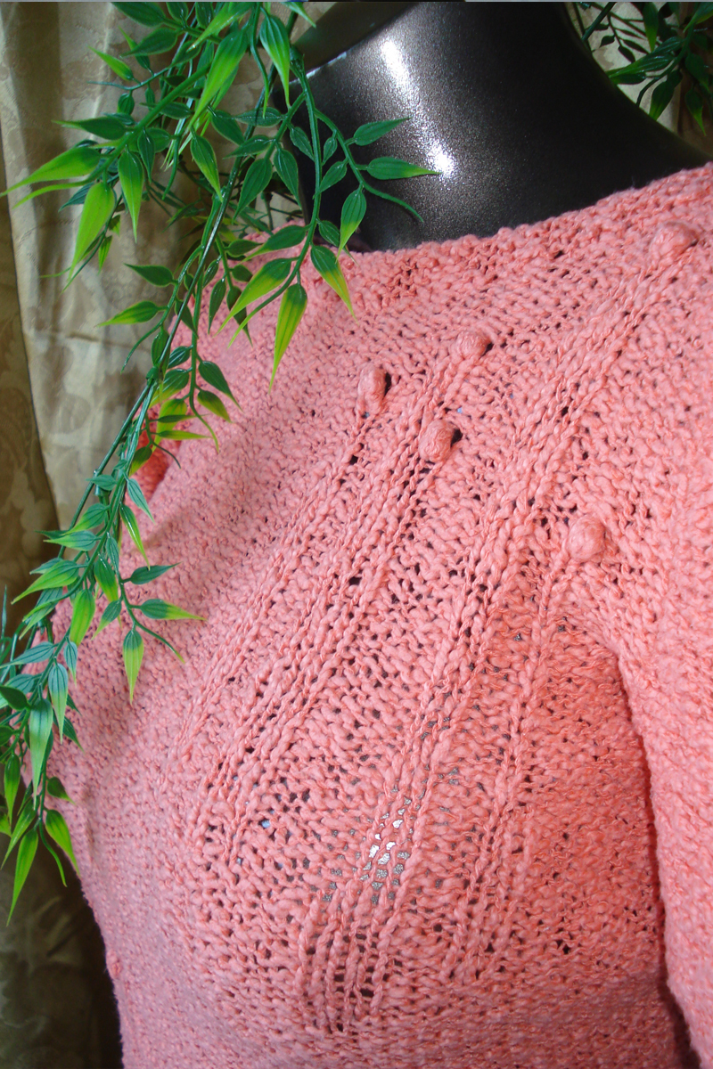 in pink
