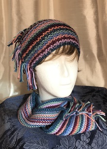 Hat with friges